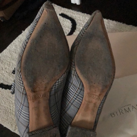 Alexandre Birman Evelyn Plaid Flat 36 - Picture 3 of 4
